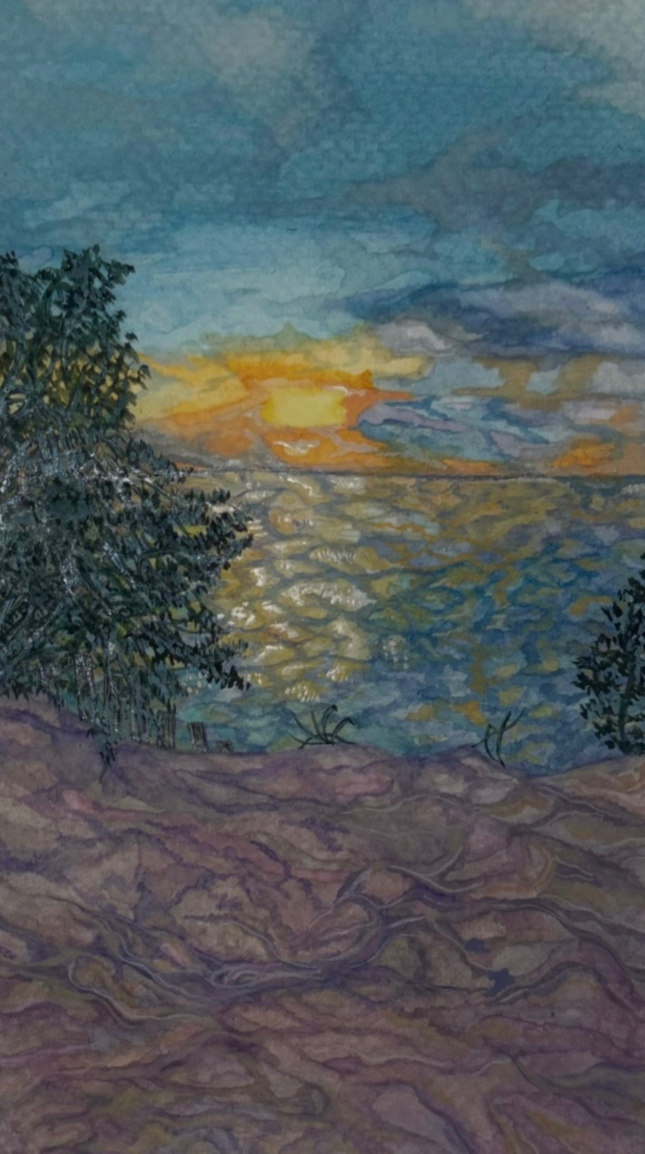 Evening Light on the Lake